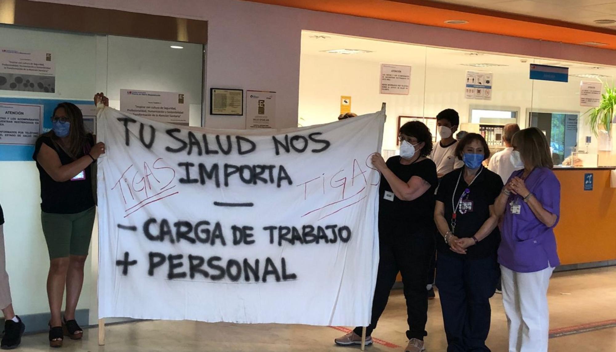 Huelga celadores Puerta de Hierro - 1